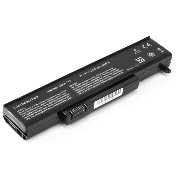 Аккумулятор PowerPlant для ноутбуков Gateway M-150 (SQU-715, GY4044LH) 11,1V 5200mAh